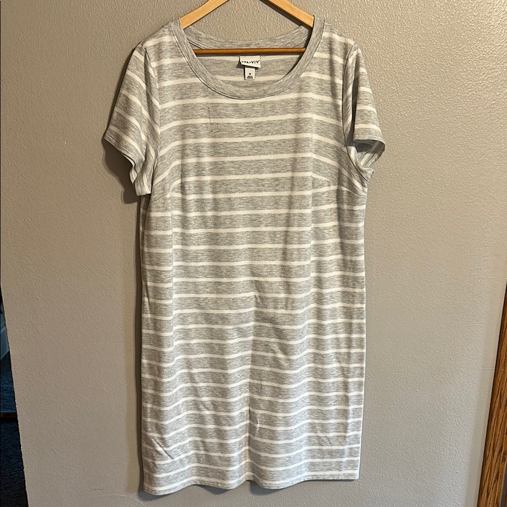 Ava & Viv Short Sleeve T-Shirt Dress